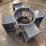 Representative gusseted riser pipe support product form from the JINYI media collection