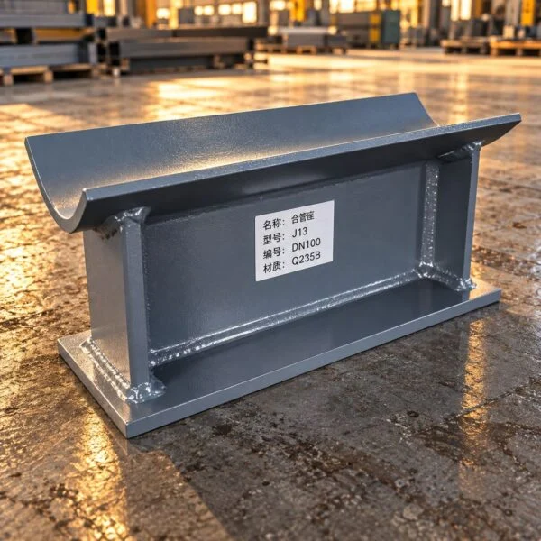 Representative welded pipe shoe product form from the JINYI media collection