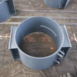 Exemplo de abraçadeira para tubagem vertical da coleção de imagens da JINYI