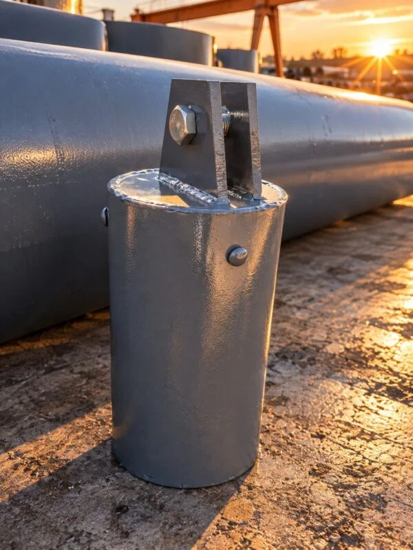 Suspente de tuyauterie à ressort avec boîtier vertical et connexion supérieure