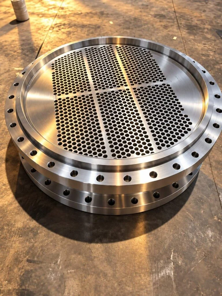 Ejemplo de placa tubular para intercambiador de calor de la colección de imágenes de JINYI