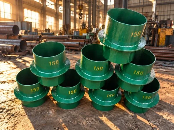 Rigid wall sleeves with central puddle flanges and open pipe passages